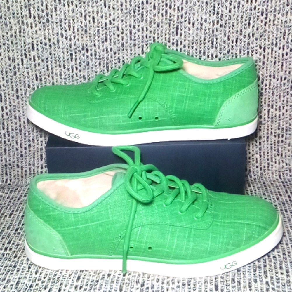 NIB UGG W Hally 1002640 Astroturf Green 7.5